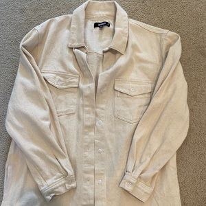 Tan Button Down Jean Jacket